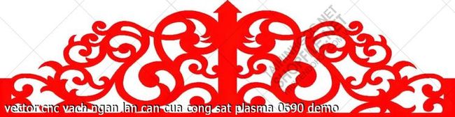 vector cnc vach ngan lan can cua cong sat plasma 0690